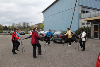 Nordic Walking Gruppenbild